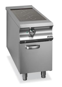 Kuchnia indukcyjna 2 - polowa na szafce Domina 1100 | Hendi