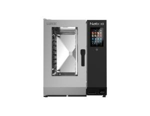 Piec konwekcyjno-parowy Lainox Naboo Boosted, 10x GN1/1 z bezpośrednim natryskiem i systemem myjącym NAE101B | Hendi