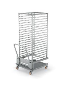 Dodatkowy wózek wjazdowy 20 x GN 2/1 lub 40 GN 1/1 do pieców Nano Max, Drive i Scroll | Hendi