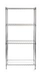 Regał magazynowy 4-półkowy 455x910x1830 mm skręcany  | Hendi
