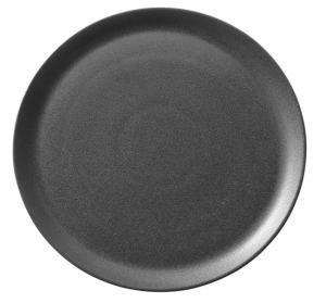 Talerz płaski 320 mm czarny - zestaw 6 sztuk Wariant podstawowy | Hendi