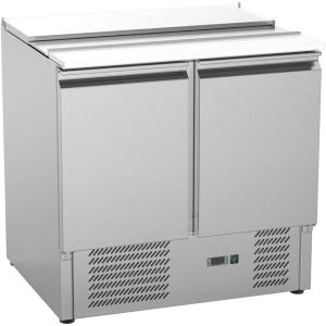 Stół chłodniczy 2 drzwiowy sałatkowy, V 240 l | Stalgast