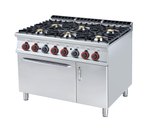 Kuchnia gazowa z piekarnikiem CF6 - 912 GV | RM Gastro