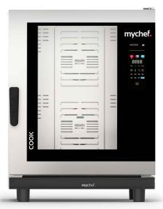Piec konwekcyjno-parowy gazowy | automatyczny system myjący | 10xGN1/1 | 20 kW | 230 V | Mychef COOK MASTER 101G | Resto Quality