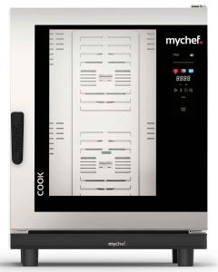 Piec konwekcyjno-parowy elektryczny | automatyczny system myjący | 10xGN1/1 | 18,6 kW | 400 V | Mychef COOK PRO 101E | Resto Quality