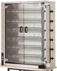 Rożen | opiekacz do kurczaków gazowy | wsad 30 kurczaków CRG6 | Resto Quality