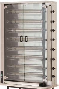 Rożen | opiekacz do kurczaków gazowy | wsad 40 kurczaków CRG8 | Resto Quality