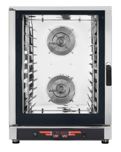 Piec konwekcyjno-parowy  FED10 | 10xGN1/1 | 10x600x400 | sonda | 9 programów | 12,7kW | Resto Quality