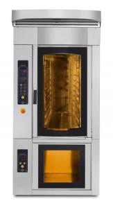 Elektryczny piec piekarniczy | modułowy | obrotowy | 10x 400x600 | 25,5 kW | PM-D-10 | Resto Quality