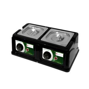 Podgrzewacz do czekolady | 2x1,5 l | 0,16 kW | 230V | 425x260x135 mm | RQ09.SC2X1.5L | Resto Quality