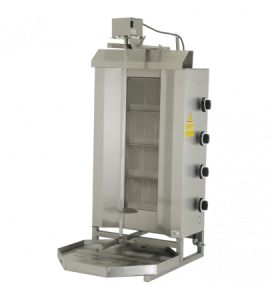 Gyros | opiekacz gazowy do kebaba | 4 palniki | wsad do 60kg | RQ32464 | Resto Quality