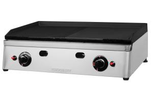 Płyta grillowa gazowa | ryflowano/gładka | 6,4kW | RQG30973 | Resto Quality