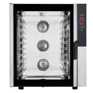 Piec konwekcyjno-parowy VS DP 010E | 10x 600x400mm | 10x GN1/1 | sterowanie elektroniczne | Resto Quality