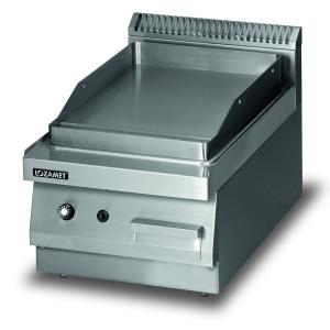 Grill płytowy gazowy - płyta gładka 400 mm | Lozamet