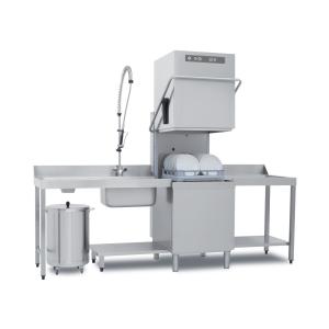 Zmywarka kapturowa 50x50 cm z dozownikiem środka myjącego i płuczącego 400 V | RM Gastro