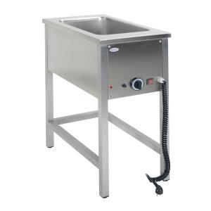 Bemar elektryczny 1-komorowy 400x600x850 mm z półką 0,8 kW BE-1W | Egaz