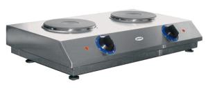 Nastolna kuchenka gastronomiczna elektryczna 2-płytowa 5,2 kW KE42.I | Egaz