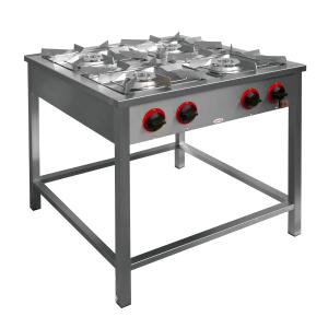 Kuchnia gazowa 4-palnikowa 900x900x850 mm 20,5 kW TG-420.II | Egaz
