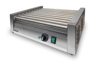 Grill 6-rolkowy elektryczny z rolkami nieprzywierającymi ze stali nierdzewnej, polerowane | Lozamet