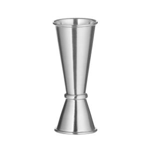 Miarka barmańska z pierścieniem, Bar up, 25ml / 50ml, śr.43x(H)110mm Wariant podstawowy | Hendi