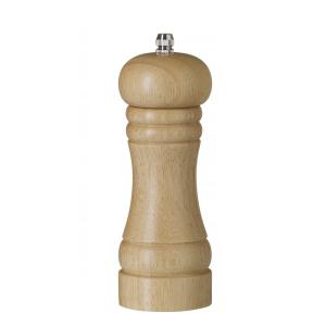 Młynek do soli drewniany, HENDI, jasne drewno, o57x(H)165mm Wariant podstawowy | Hendi