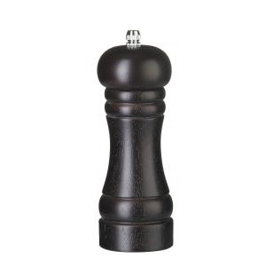 Młynek do pieprzu drewniany, HENDI, ciemne drewno, o57x(H)165mm Wariant podstawowy | Hendi