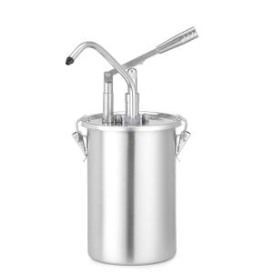 Pojemnik ze stali nierdzewnej do sosów z dyspenserem, HENDI, 4,5L, xx(H)420mm Wariant podstawowy | Hendi