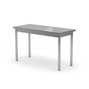 Stół roboczy centralny 800x600x850 mm skręcany | Kitchen Line | Hendi