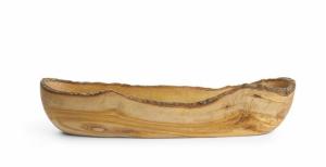 Miska podłużna z drewna oliwnego, HENDI, 400x90x(H)80mm Wariant podstawowy | Hendi