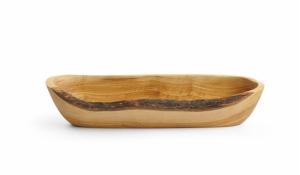 Miska podłużna z drewna oliwnego, HENDI, 300x95x(H)60mm Wariant podstawowy | Hendi