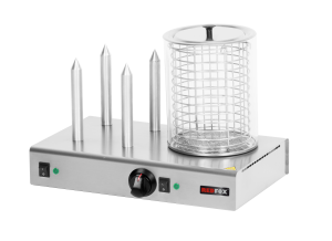 Hot-dog z pojemnikiem podgrzewanym HD - 4N | Red Fox