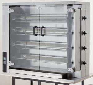 Rożen | opiekacz do kurczaków gazowy | wsad 20 kurczaków CRG4 | Resto Quality