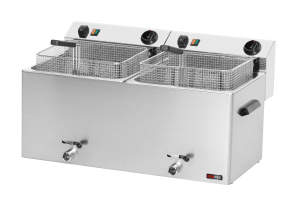 Frytownica elektryczna 11 + 11 l trójfazowa FE - 1010 T | Red Fox