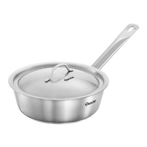 Patelnia ze stali nierdzewnej z pokrywką ⌀240 mm | Bartscher