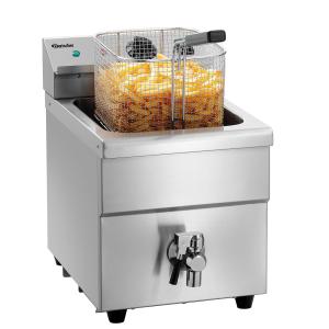 Frytownica indukcyjna z kranem 8 l Plus | Bartscher