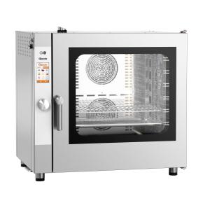Piec konwekcyjno-parowy Silversteam 7xGN 1/1 9,6 kW z automatycznym myciem | Bartscher