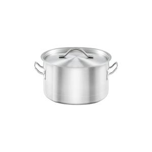 Garnek średni z pokrywką stalowy ⌀160 mm 1,9 l | Basic | Stalgast