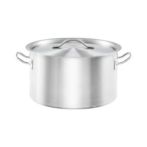Garnek średni z pokrywką stalowy ⌀280 mm 9,8 l | Basic | Stalgast