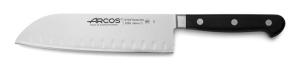 Nóż Santoku ze szlifem kulowym, seria ÓPERA, Arcos, czarny, (L)303mm Wariant podstawowy | Hendi