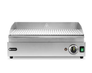 Płyta grillowa żebrowana, HENDI, Kitchen Line, ryflowana, 220-240V/3500W, 697x474x(H)241mm Wariant podstawowy | Hendi