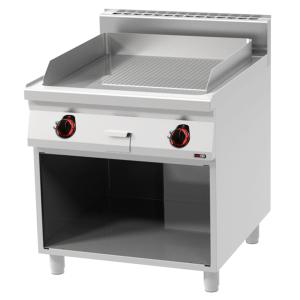Płyta grillowa gazowa ryflowana | FTR 90/80 G | Redfox