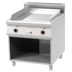 Płyta grillowa gazowa chromowana gładka | FTHC 90/80 G | Redfox