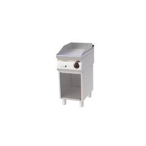 Płyta grillowa elektryczna gładka 4,5 kW z szafką otwartą | FTH 70/40 E | Redfox