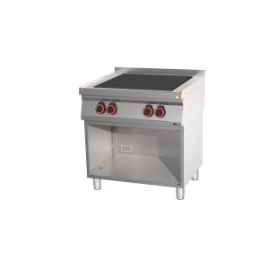 Kuchnia elektryczna na podstawie 6x2,5 kW | SPL 70/120 E | Redfox