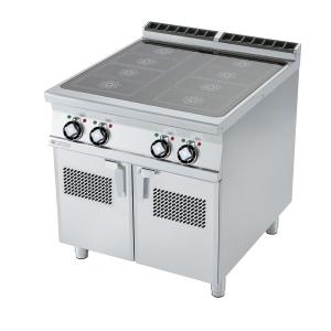 Kuchnia indukcyjna 8-polowa elektryczna z szafką 400 V | TPI - 98 ET | RM Gastro