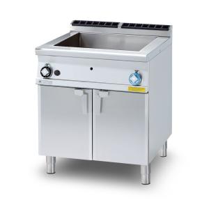 Bemar wodny elektryczny z szafką GN 2/1  + 2x GN 1/3 gł. 150 mm - 400 V - 900 | BM - 98 EM | RM Gastro