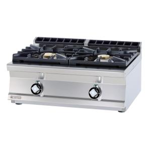 Kuchnia gazowa nastawna 2-palnikowa | PC2T - 78 G | RM Gastro