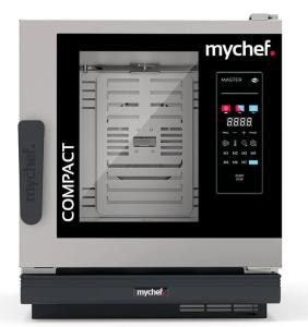 Piec konwekcyjno-parowy elektryczny | automatyczny system myjący | 6xGN1/1 | 7,3 kW | 400 V | Mychef Cook MASTER Compact 061E