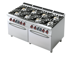 Kuchnia gazowa z dwoma piek. CF8 - 916 G | RM Gastro