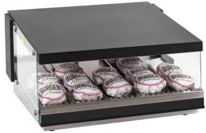 Podgrzewacz do burgerów | witryna grzewcza | jedna półka | 0,58 kW | 800x707x430 mm | RQBIN801